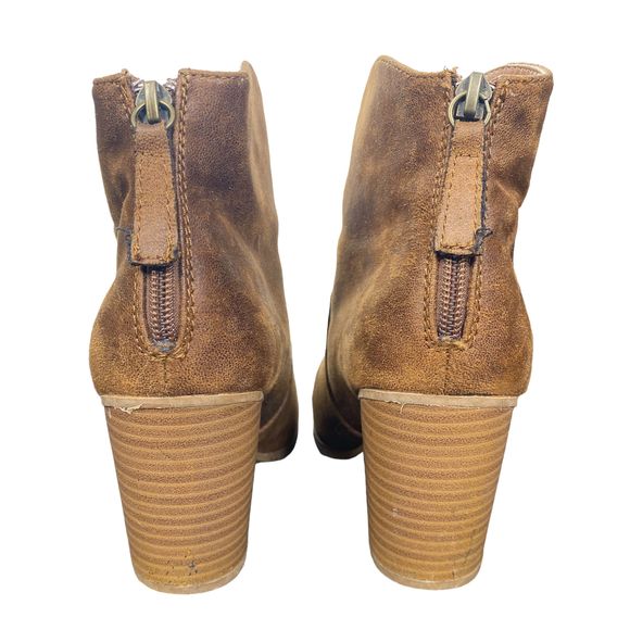 Route 66 Zanna Brown Ankle Booties - Size 8 - Picture 5 of 7